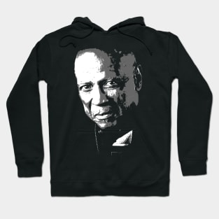 Louis Gossett Jr black and white Hoodie